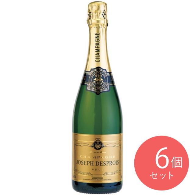 【送料込み】シャンパーニュ ジョセフ デプロワ 750ml×6本