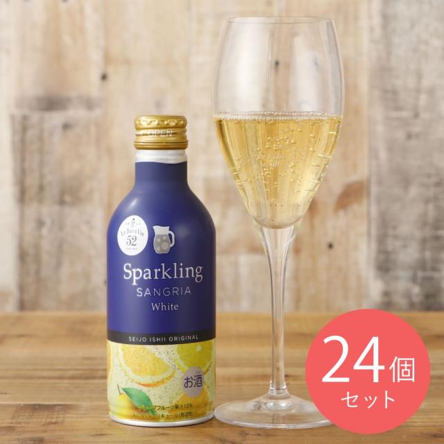 【送料込み】成城石井 スパークリングサングリア ホワイト 290ml×24本【ケース販売】