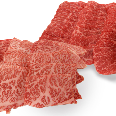 【S】九州黒毛和牛 A5位置づける 焼き肉仕かける【A】 300g+400g | D+2