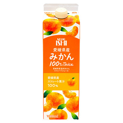 【送料込み】成城石井 愛媛県産温州みかんストレートジュース 1000ml×12本_1