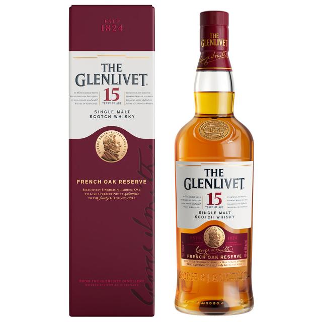 シングルモルトウイスキー ザ・グレンリヴェット１５年フレンチオーク 700ml | ペルノ・リカール正規輸入品