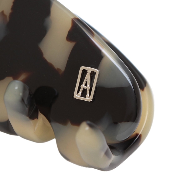 アレクサンドルドゥパリ ヘアクリップ タイムレス Mサイズ ベージュ ブラック レディース ALEXANDRE DE PARIS ACCM1692004 G アレクサンドルドゥパリ ヘアクリップ タイムレス Mサイズ ベージュ