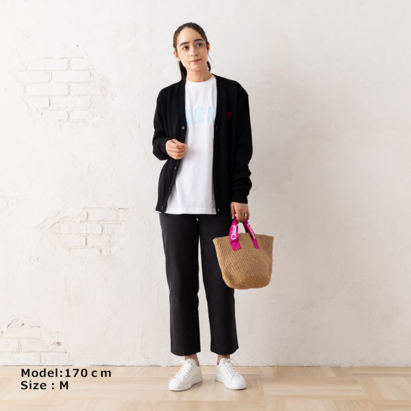 アミパリス カーディガン ボレロ ブラック レディース AMI PARIS BFHKC00100 001 001の通販は