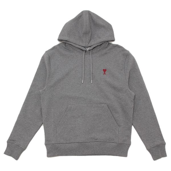 アミパリス パーカー フーディー グレー メンズ AMI PARIS BFUSW20073 730 055の通販は