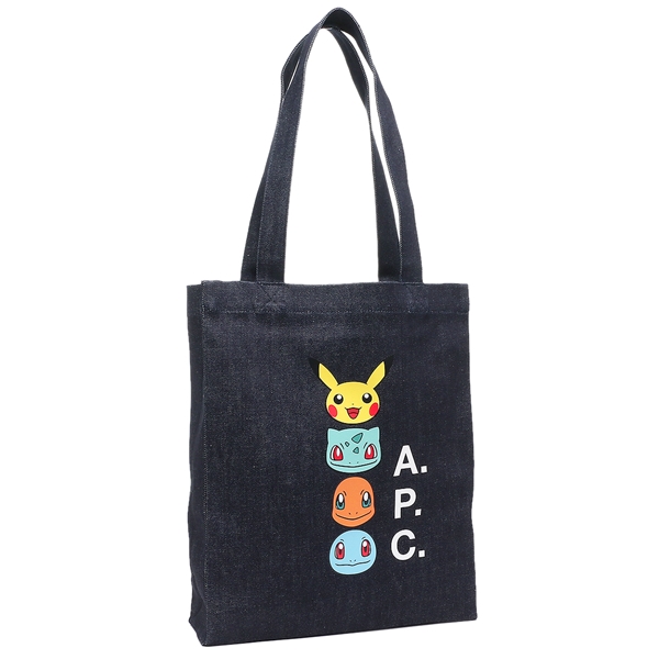 アーペーセー トートバッグ ネイビー メンズ レディース ユニセックス APC COCSX M61908 IAI A4対応の通販は