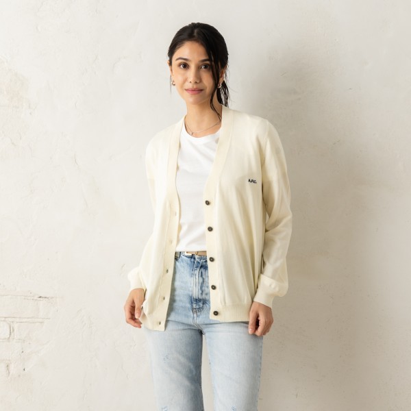 A.P.C. カーディガン A.P.C. ニットジャケット カーディガン ウール