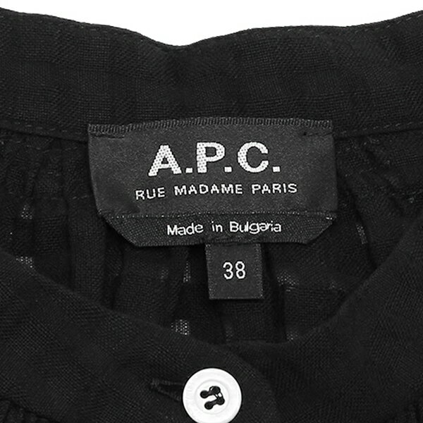 アーペーセー ブラウス フローラ ブラック レディース APC COFCM