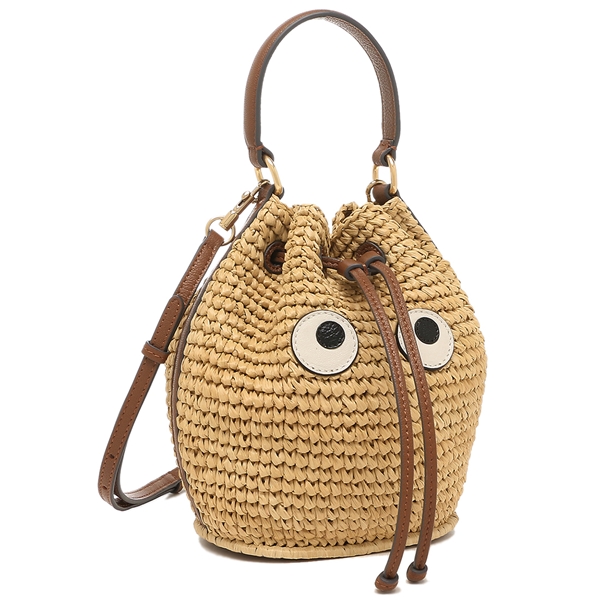 アニヤハインドマーチ かごバッグ ショルダーバッグ カゴバッグ バケットバッグ レディース ANYA HINDMARCH 5050925190749 NATURALTANTU