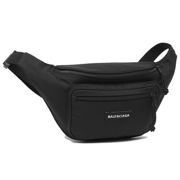 バレンシアガ バッグ ボディバッグ ウエストポーチ エクスプローラー サスティナブル ブラック メンズ レディース BALENCIAGA 482389 2JMF7 1000の通販は 70,290円