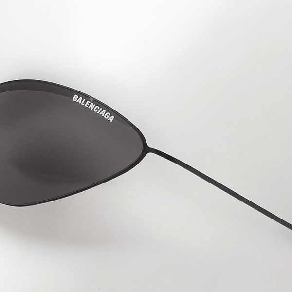 バレンシアガ サングラス アイウエア 68サイズ ブラック グレー メンズ