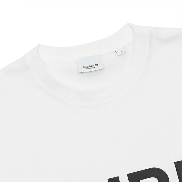 バーバリー Tシャツ 半袖カットソー トップス ホワイト