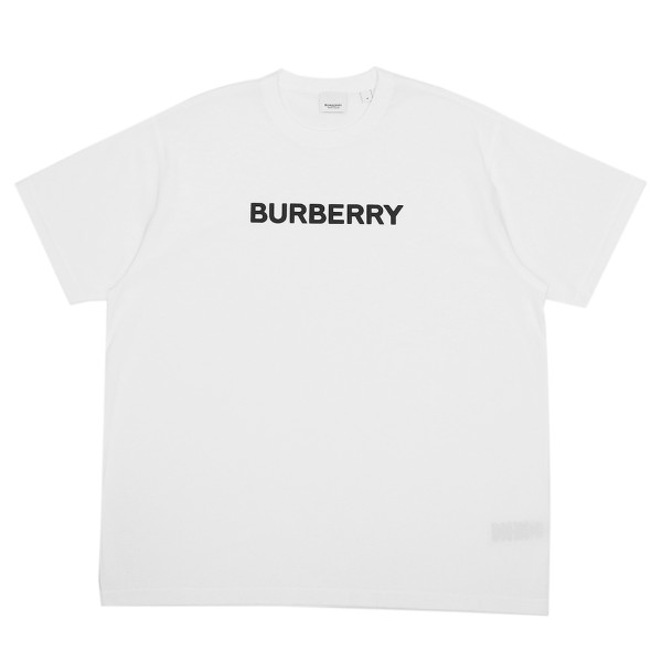 バーバリー Tシャツ Mサイズ ロゴT ホワイト メンズ BURBERRY 8055309