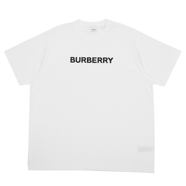 バーバリー Tシャツ Mサイズ ロゴT ホワイト メンズ BURBERRY 8055309