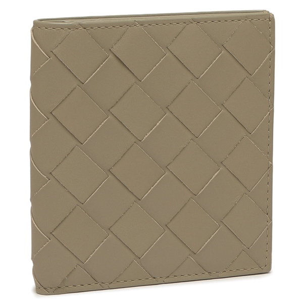 ボッテガヴェネタ 二つ折り財布 ベージュ メンズ BOTTEGA VENETA 592623 VCPQ4 2919