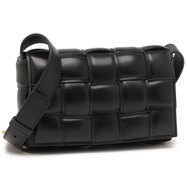 ボッテガヴェネタ ショルダーバッグ カセット スモール クロスボディ ブラック レディース BOTTEGA VENETA 717506 VCQR1 8425