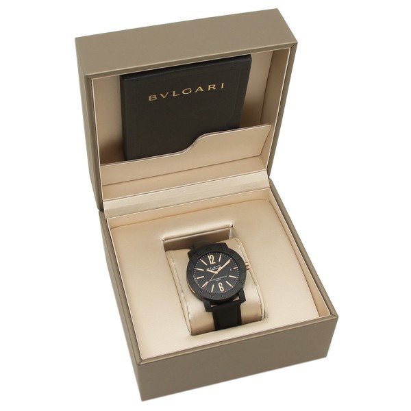 P15 3 2 00 ブルガリ 時計 メンズ Bvlgari p40bcgld ブルガリ ブルガリ 腕時計 ウォッチ ブラックの通販はau Pay マーケット Axes