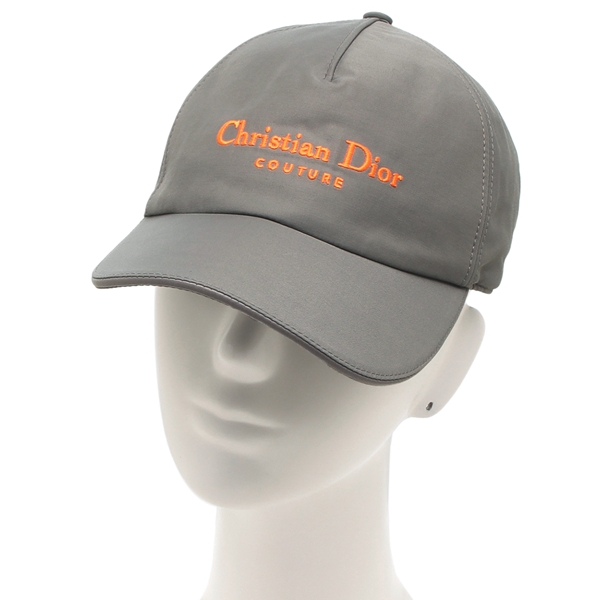 帽子 dior Christian Dior Couture Baseball Cap Navy Blue Cotton Canvas | DIOR