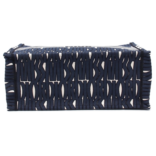 クリスチャンディオール トートバッグ ミスディオール ロゴ ブルー