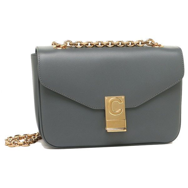 セリーヌ バッグ ショルダーバッグ レディース CELINE 187253BFB 09GM グレーの通販は