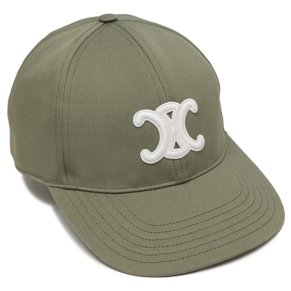 セリーヌ キャップ ベースボール トリオンフ カーキグリーン レディース CELINE 2AUT6234X 30SA