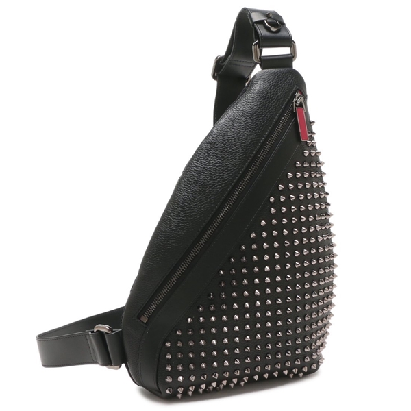 クリスチャンルブタン ボディバッグ ショルダーバッグ ファンキー ブラック メンズ Christian Louboutin 1255046 B078