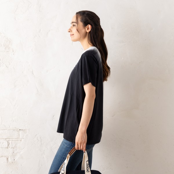 クロエ Tシャツ カットソー リサイクル オーガニックコットン