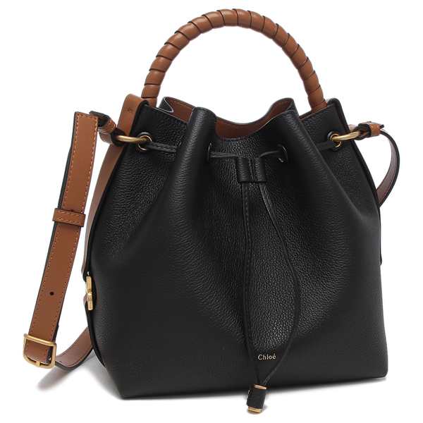 クロエ ハンドバッグ ショルダーバッグ マーシー 2WAY バケットバッグ ブラック レディース CHLOE CHC23AS606I31001 001 MARCIE BLACK