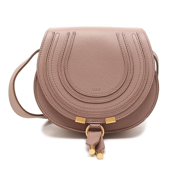 クロエ ショルダーバッグ マーシー サドルバッグ ベージュ レディース  