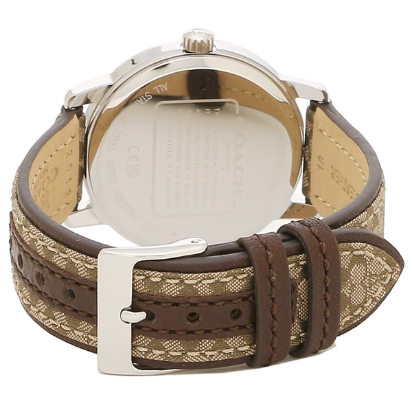 コーチ 腕時計 レディース GRAND シルバー 14503405 COACH Coach