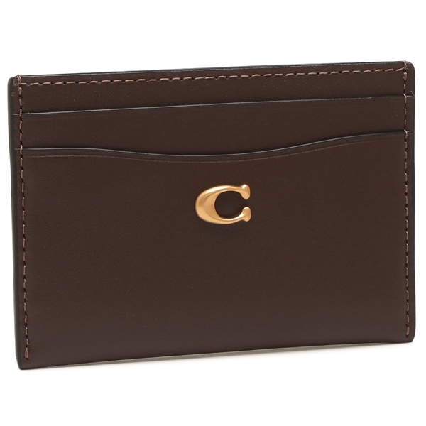コーチ カードケース エッセンシャル カードケース ブラウン レディース COACH CM435 B4MPL