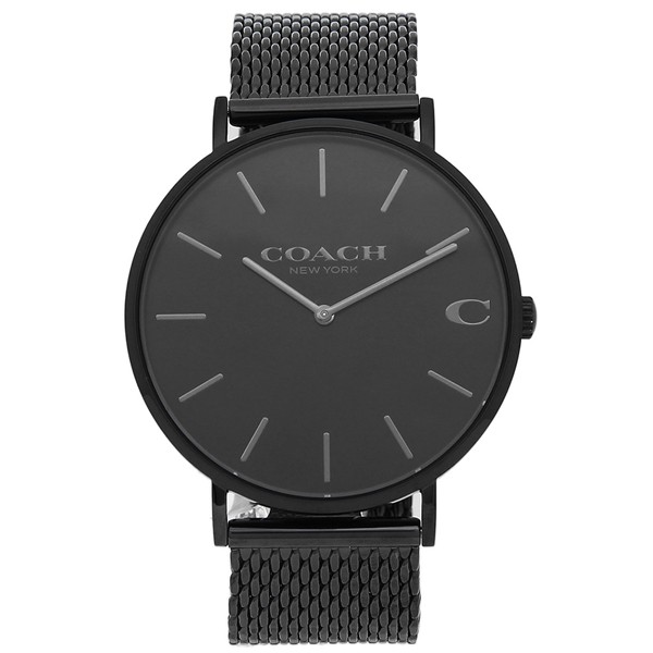 コーチ メンズ 時計 腕時計 チャールズ 41mm クォーツ COACHの通販はau