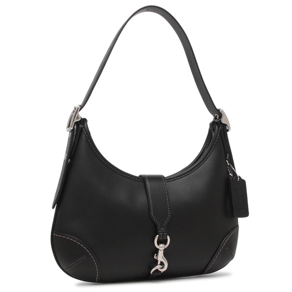 コーチ ショルダーバッグ ハンプトンス ホーボー バッグ HAMPTONS HOBO ブラック レディース COACH CW642 LHBLK