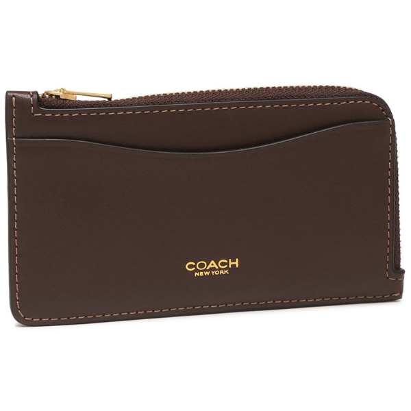 コーチ カードケース ニューヨーク ジップ ブラウン レディース COACH CZ112 B4MPL