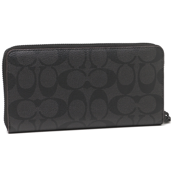 コーチ 長財布 財布 アウトレット メンズ レディース 財布 Coach F N3a ブラック ボルドーの通販はau Pay マーケット Axes