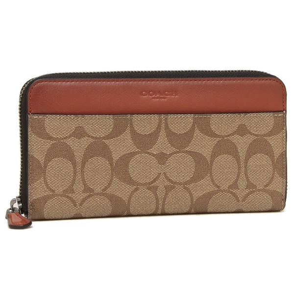 コーチ 長財布 アウトレット メンズ レディース Coach F702 Qbpkf カーキ ブラウン 返品ok の通販はau Pay マーケット ブランドショップaxes