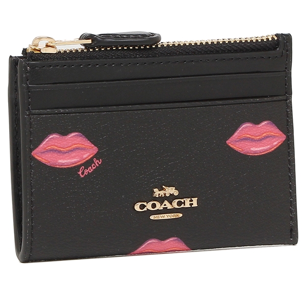 コーチ アウトレット 定期入れ パスケース ブラック ピンク レディース Coach C3344 Ima47 返品ok の通販はau Pay マーケット Axes