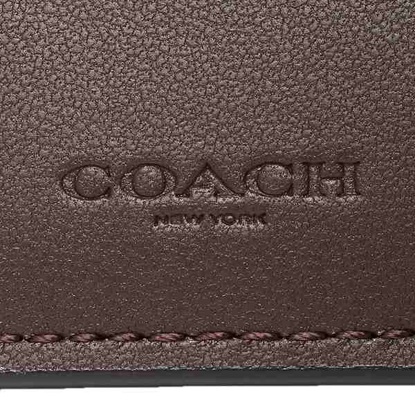 コーチ アウトレット 三つ折り財布 シグネチャー ミニ財布 グレー ブラック レディース COACH CE930 SVTSQ