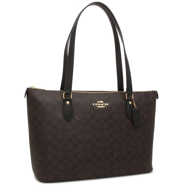 コーチ アウトレット トートバッグ ギャラリー トート バッグ シグネチャー キャンバス レディース COACH CW381 IMXAQ A4対応