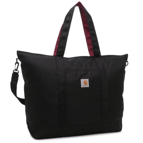 カーハート トートバッグ Carhartt WIP  アルムナイトートバッグ 2WAY ブラック メンズ レディース ALUMNI TOTE BAG I035211 31Y A4対応