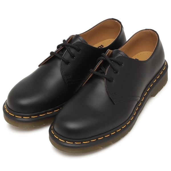 ドクターマーチン ローファー オックスフォード 3ホール ギブソン シューズ ブラック メンズ レディース Dr.Martens 11838002 SMOOTH BLK