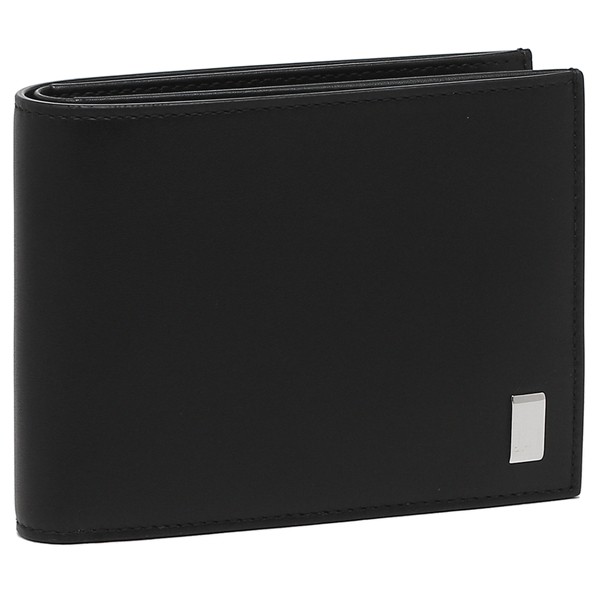 ダンヒル 財布 二つ折り財布 サイドカーブラック ブラック メンズ