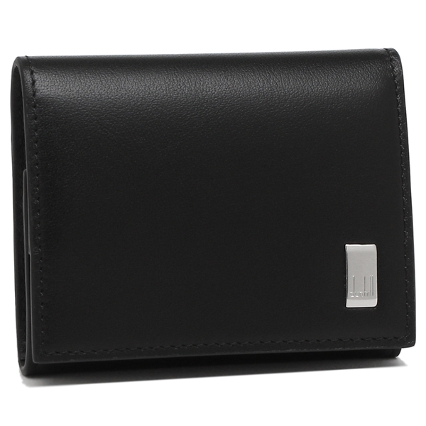 ダンヒル コインケース メンズ DUNHILL 19F2F80AT001R ブラック シルバーの通販は