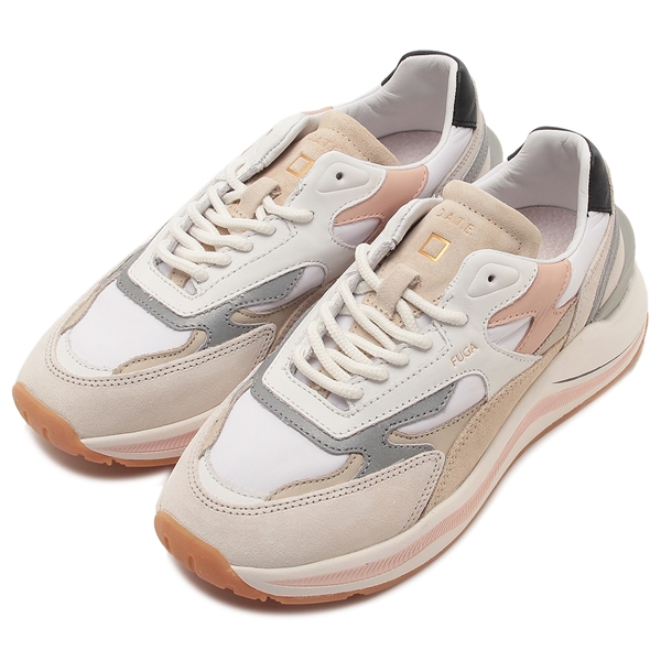 デイト スニーカー フーガ ベージュ マルチカラー レディース D.A.T.E. W411FGCOWP