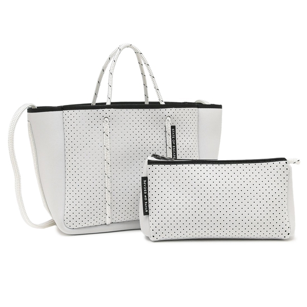 ステートオブエスケープ ショルダーバッグ プチエスケープ 2WAY キーフック ポーチ付き ホワイト レディース STATE OF ESCAPE PTESCHFWHT