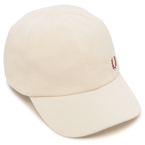 フレッドペリー キャップ ホワイト ワインレッド メンズ レディース ユニセックス FRED PERRY HW6726 V84