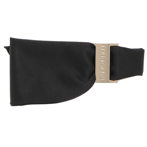 フェラガモ バレッタ アクセサリー　ブラック フェラガモ バレッタ アクセサリー ヴァラ ヘアアクセサリー