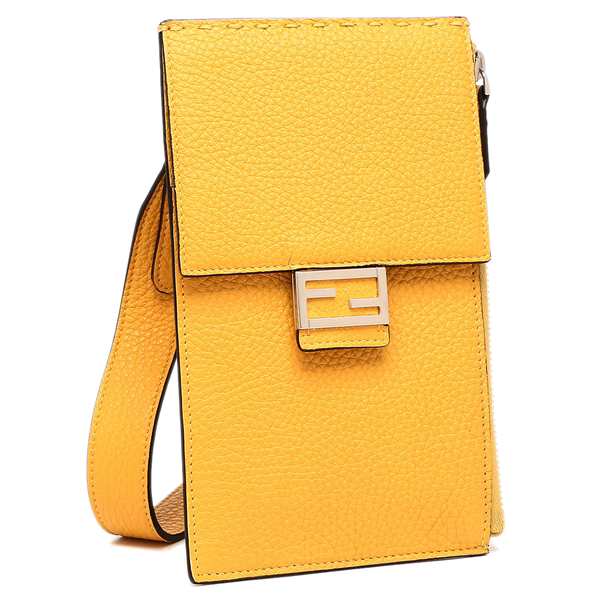 フェンディ ショルダーバッグ ミニバッグ イエロー メンズ レディース FENDI 7AS034 ADYW F0M8A