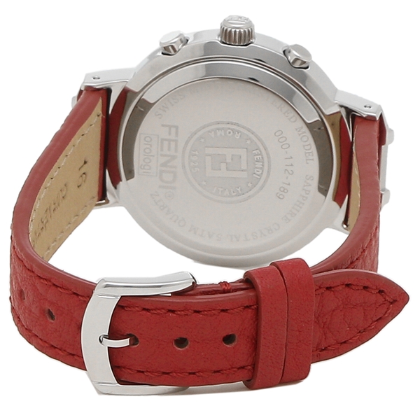 フェンディ 腕時計 レディース Fendi F112100102 32mm ホワイト レッドの通販はau Pay マーケット ブランドショップaxes