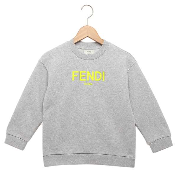 フェンディ スウェット トレーナー グレー キッズ レディース 子供服 FENDI JUH051 5V0 F1L12