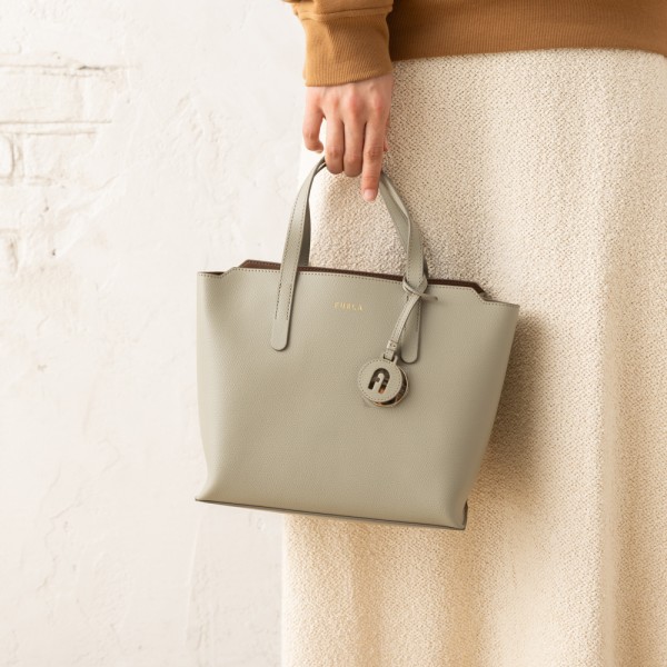 フルラ トートバッグ ハンドバッグ リンダ ベージュ レディース FURLA